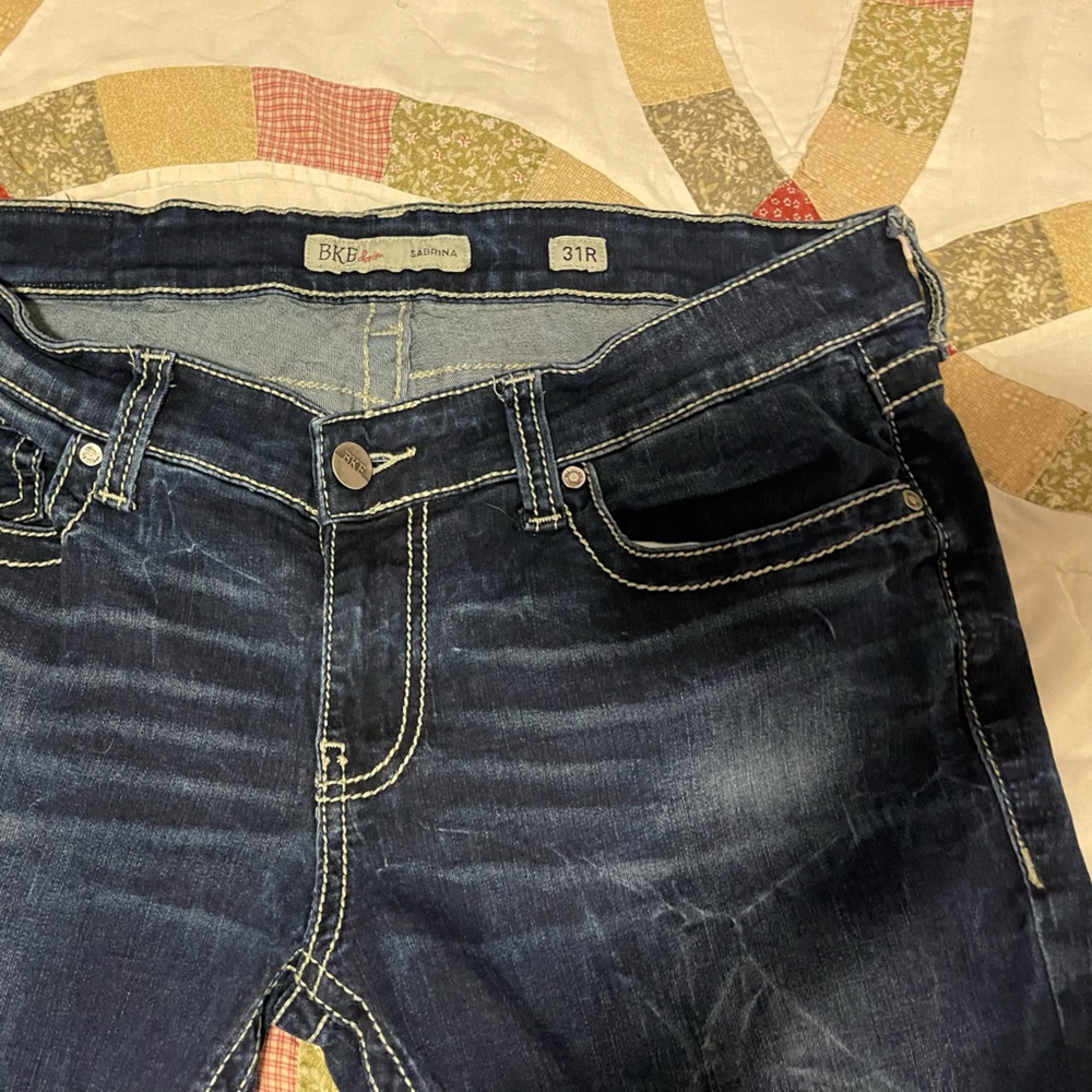 BKE Dark Blue Denim Jeans